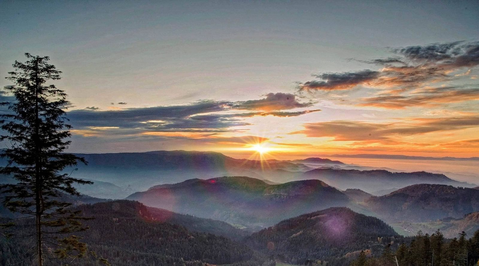 Schwarzwald Schwarzwald Deutschland Berge Landschaft