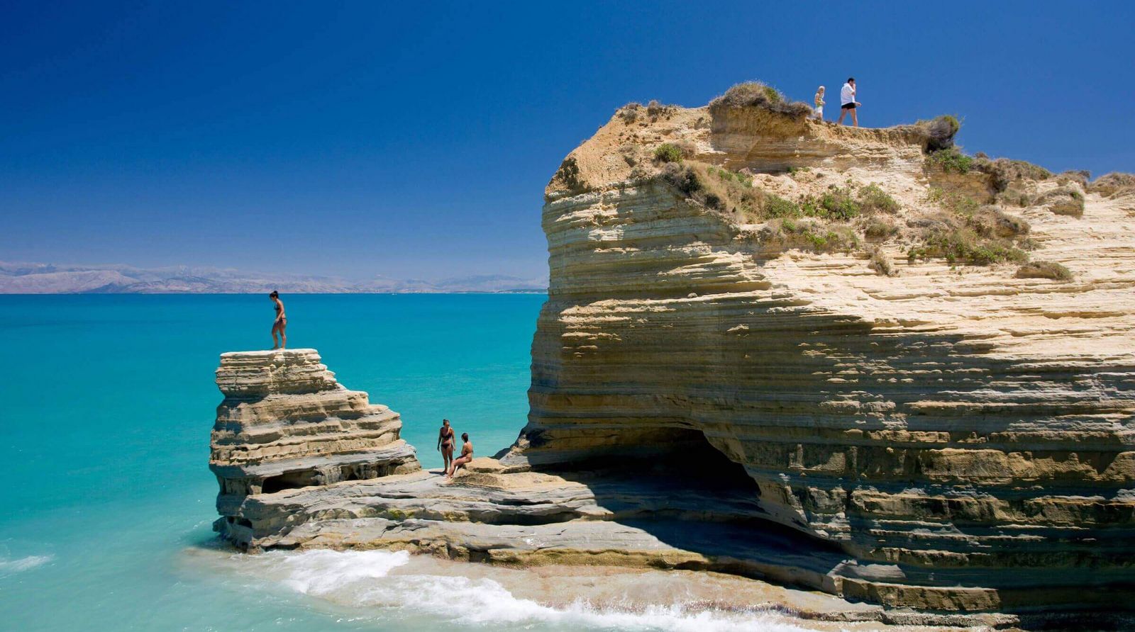 Korfu Korfu Griechenland Badeferien