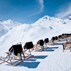 Oesterreich Skiferien Piste