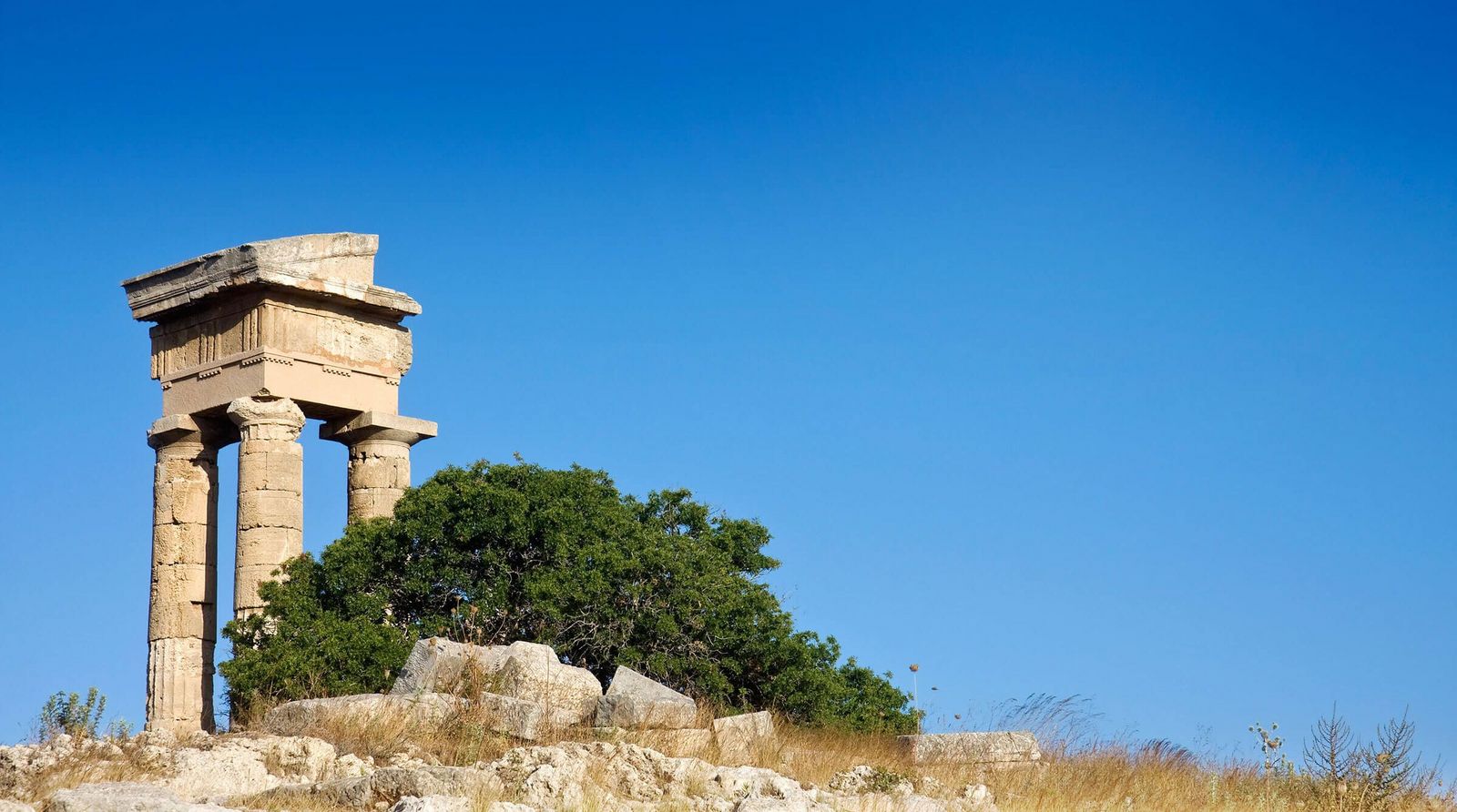Rhodos Rhodos Griechenland Akropolis