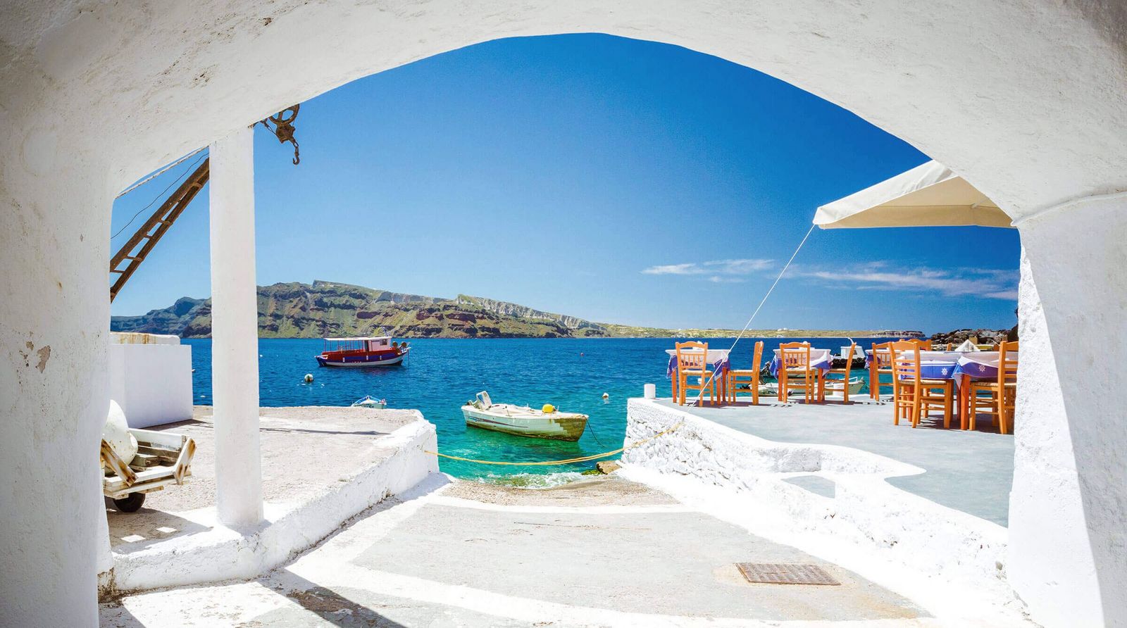 Santorini Griechenland Ferien buchen