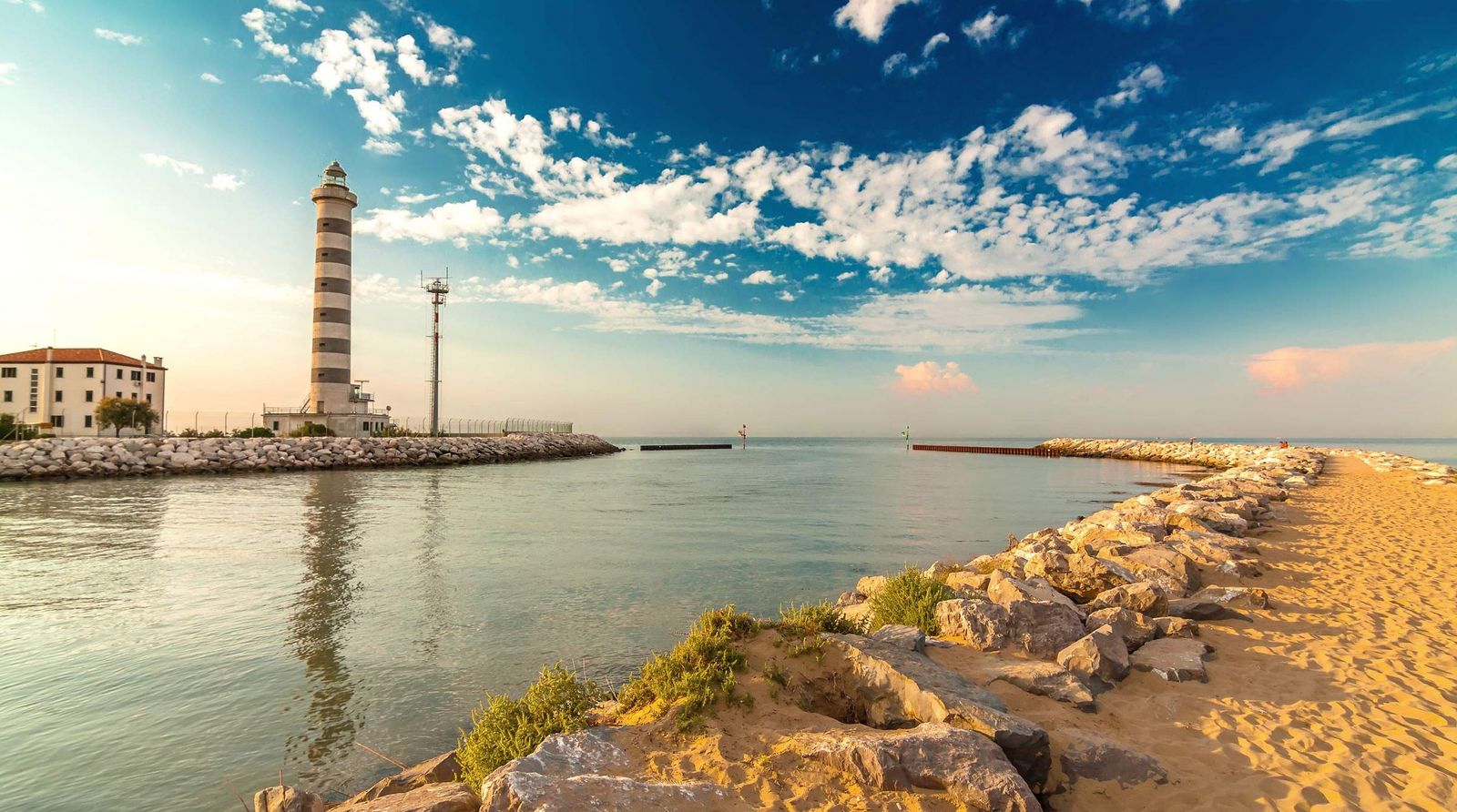 Adria Italien Leuchtturm Lido di Jesolo