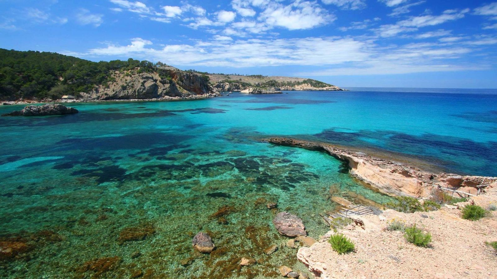 Spanien Ferien Ibiza Kueste