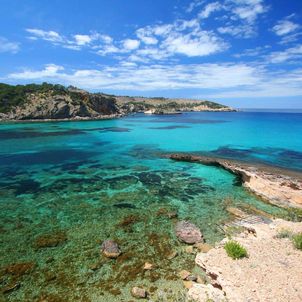 Spanien Ferien Ibiza Kueste