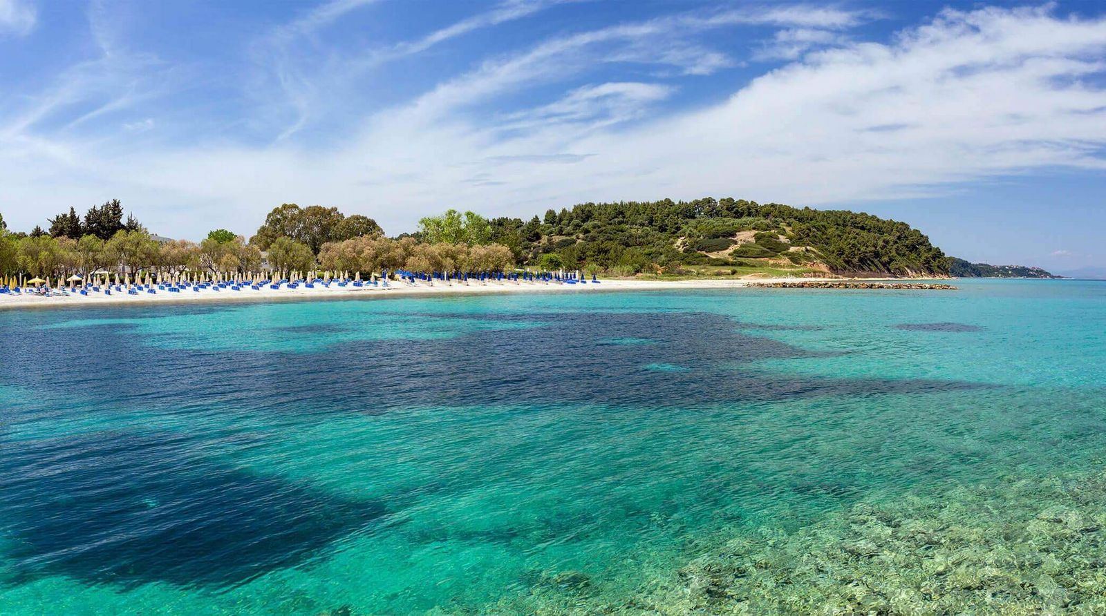 Chalkidiki Chalkidiki Kallithea Meer Griechenland