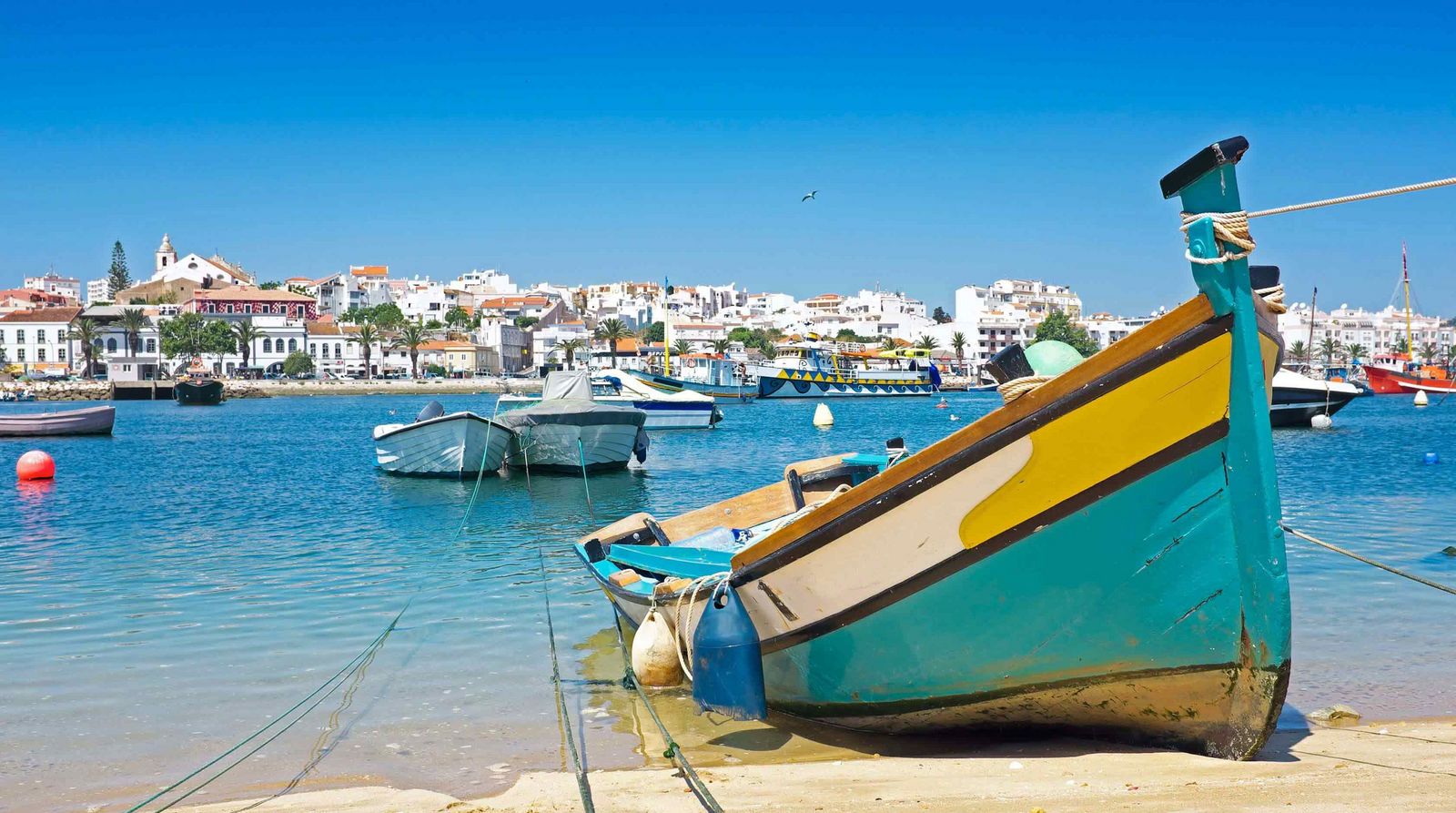 Algarve Portugal Hafen Lagos