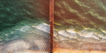 Badeferien in Europa Sommer Herbst ITS Coop Travel Strand mit Pier