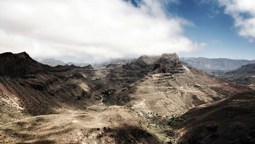 Blick ins Hinterland von Maspalomas