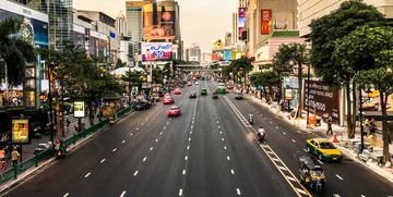 Bangkok Street view Thailand