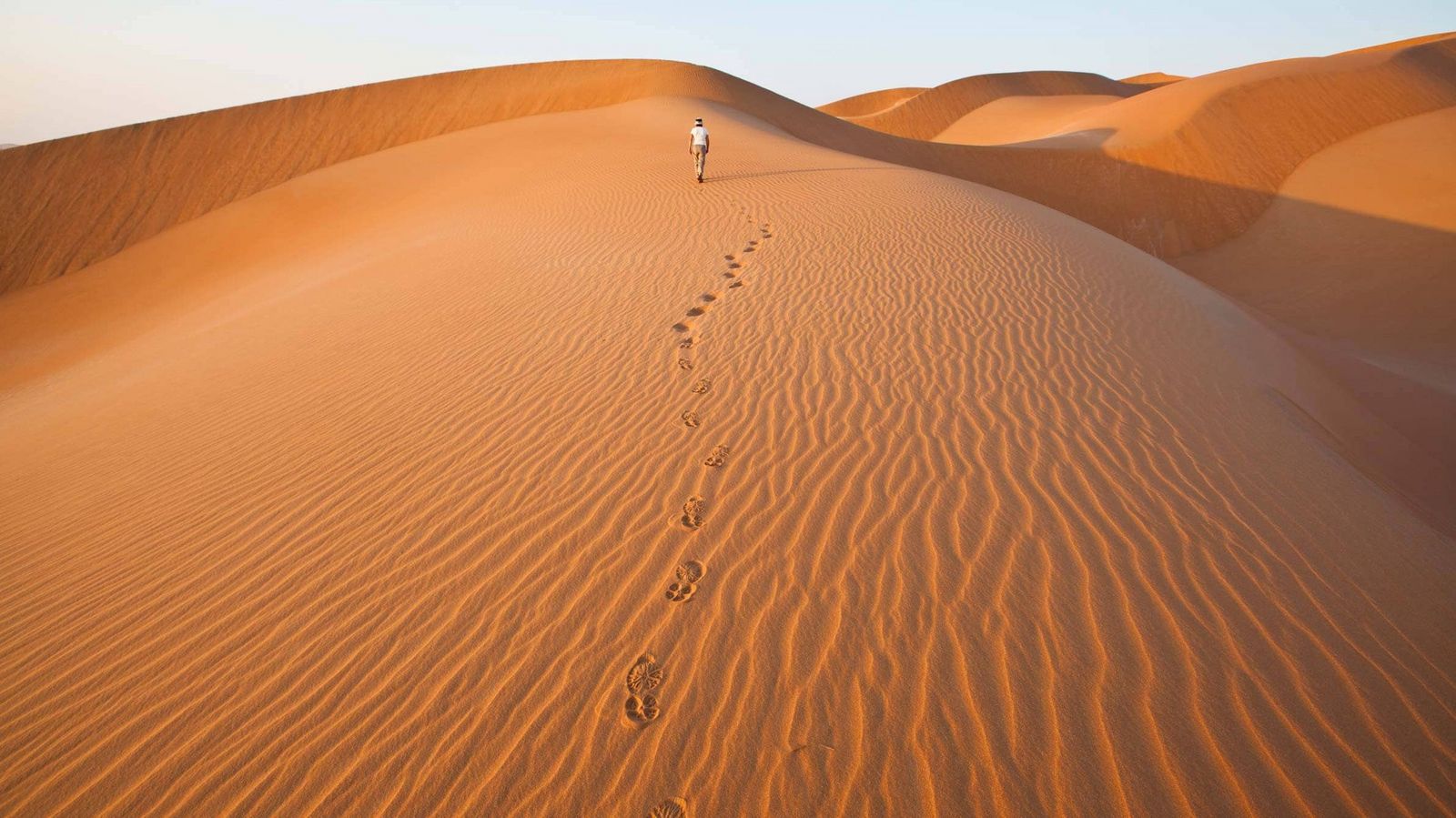 Sanddüne in der Wüste von Oman
