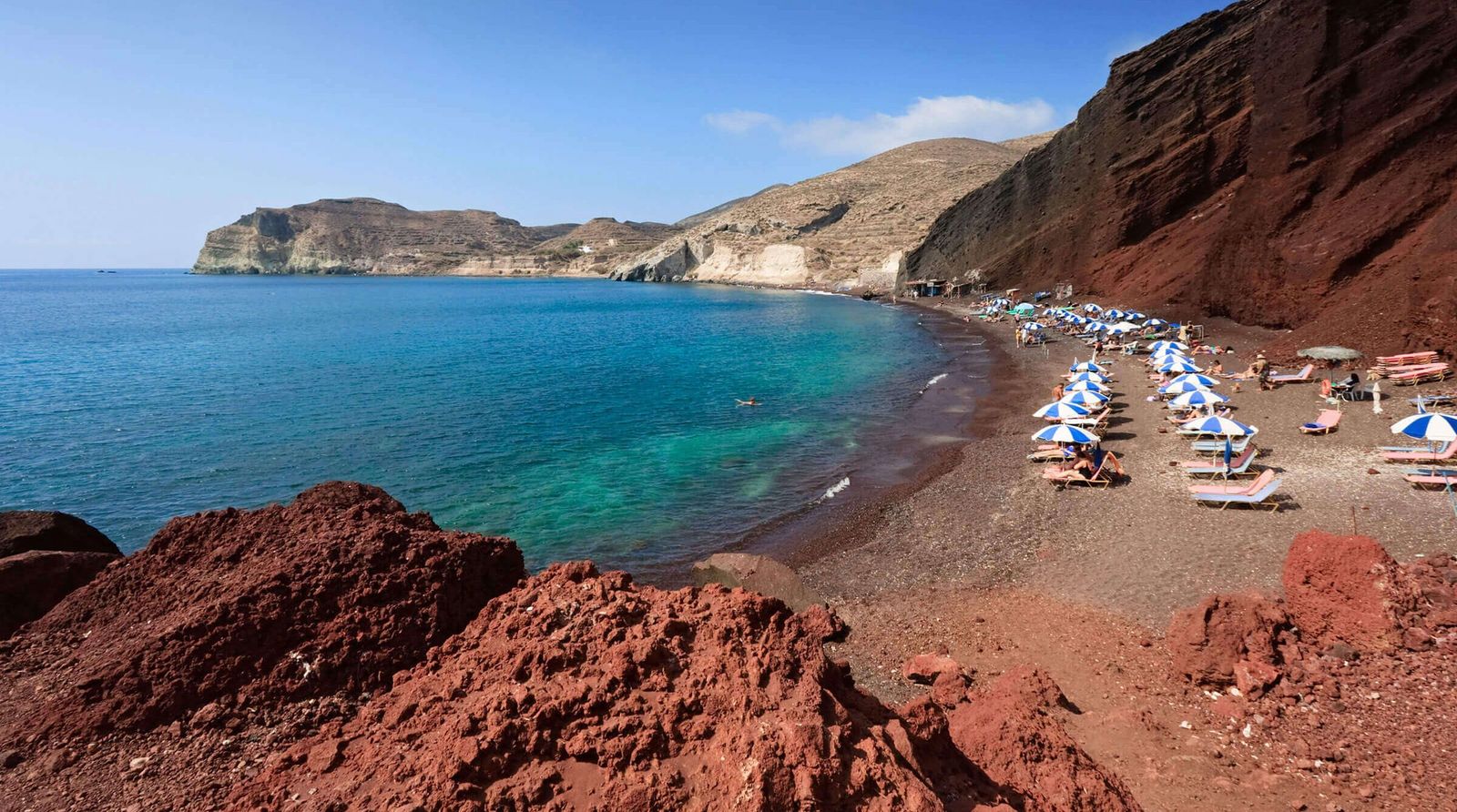 Santorini Griechenland Roter Strand