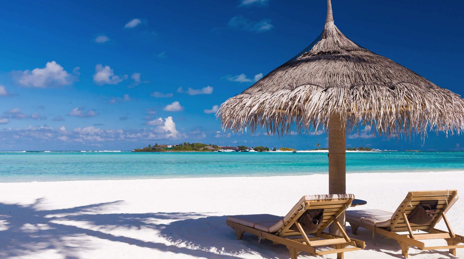 Indischer Ozean Ferien Malediven Strand