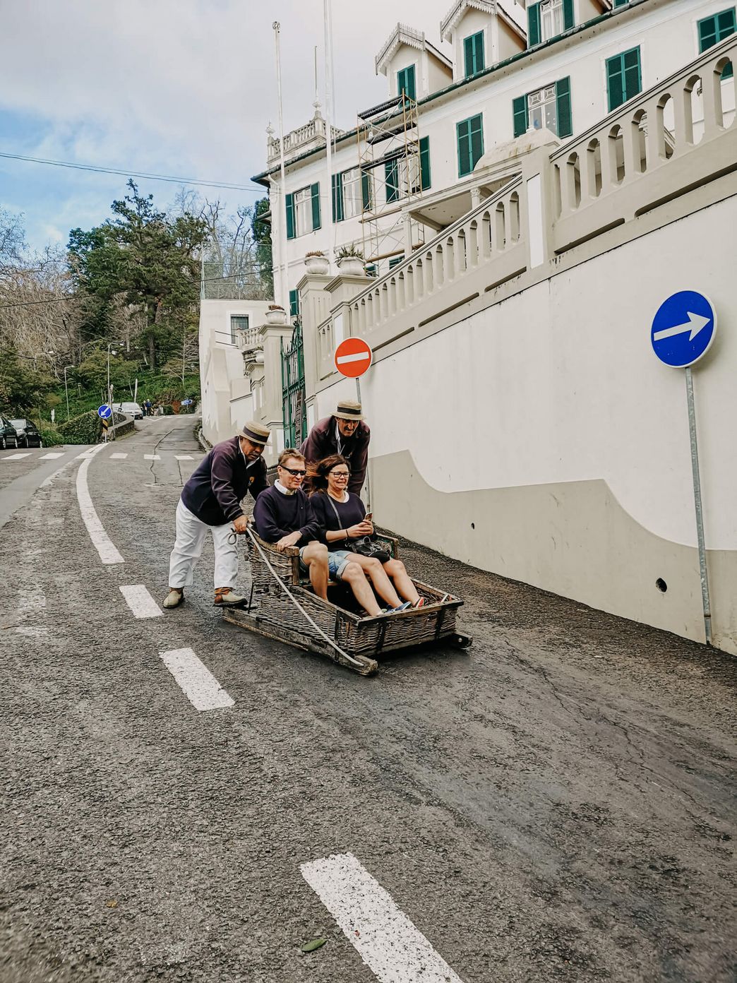 Korbschlitten Funchal