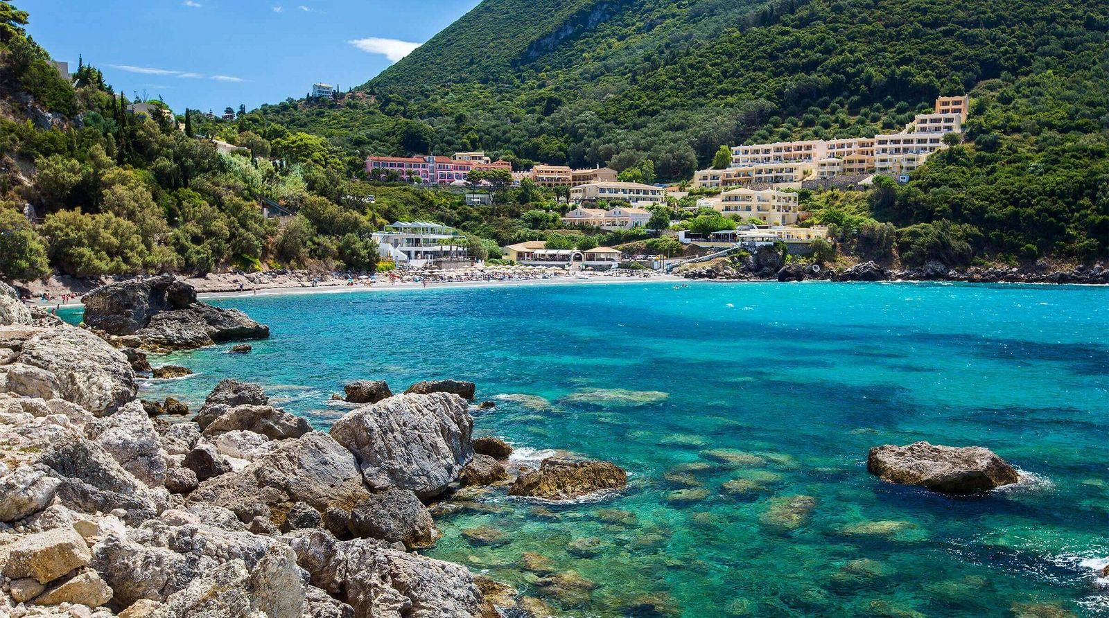 Korfu Korfu Griechenland Ferien