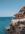 Kallithea Beach Faliraki Rhodos Aussicht geniessen von den Klippen