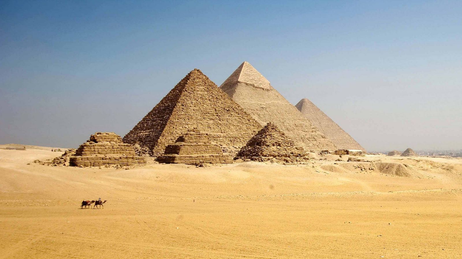 Afrika Aegypten Pyramiden