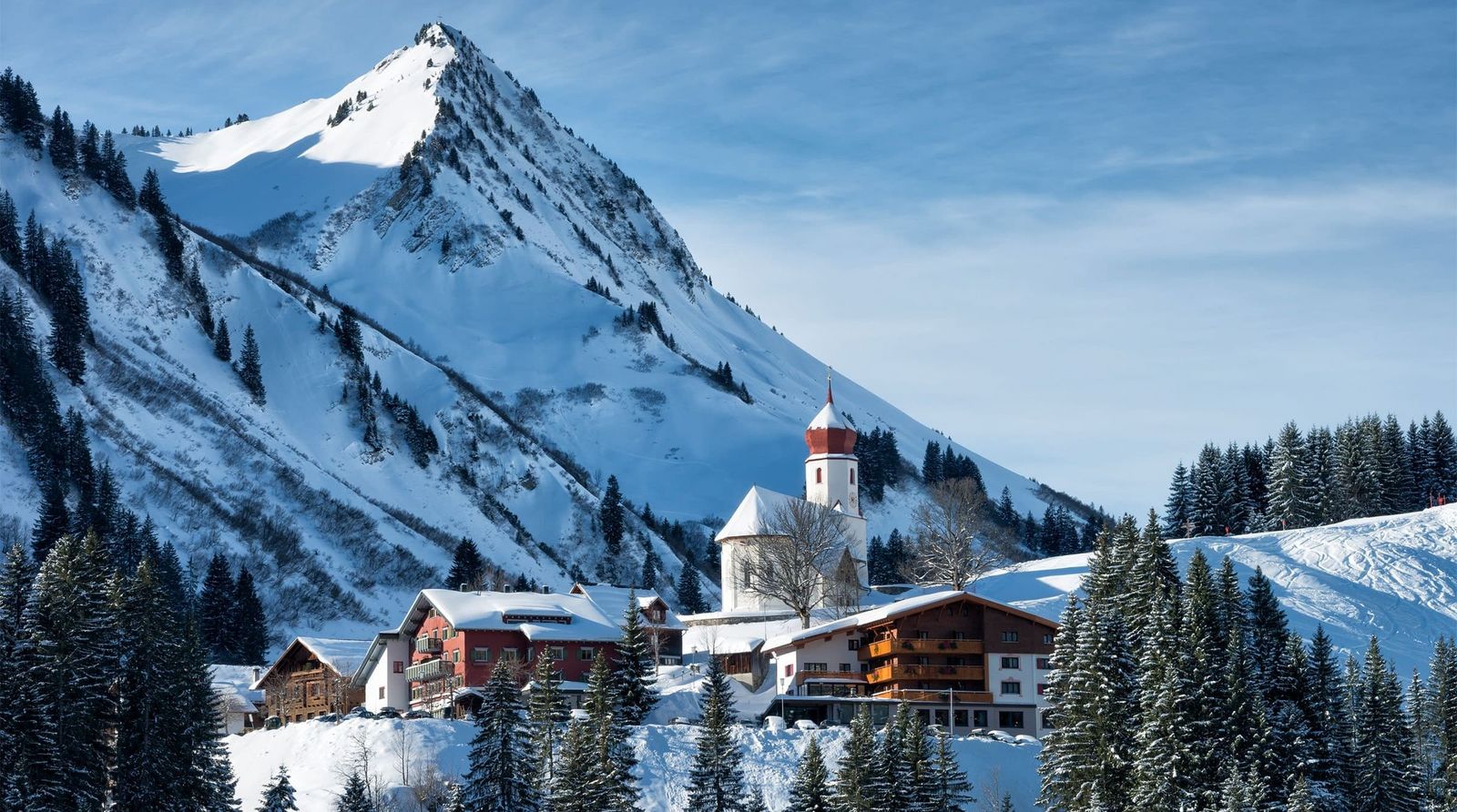 Oesterreich Vorarlberg Dorf