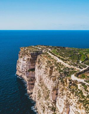 Klippen von Gozo, Malta