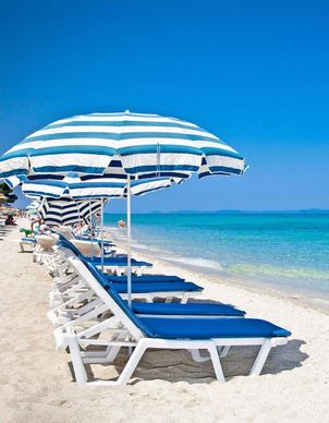 Chalkidiki Hanioti Strand Griechenland