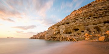 Matala Beach Höhlen Kreta Badeferien