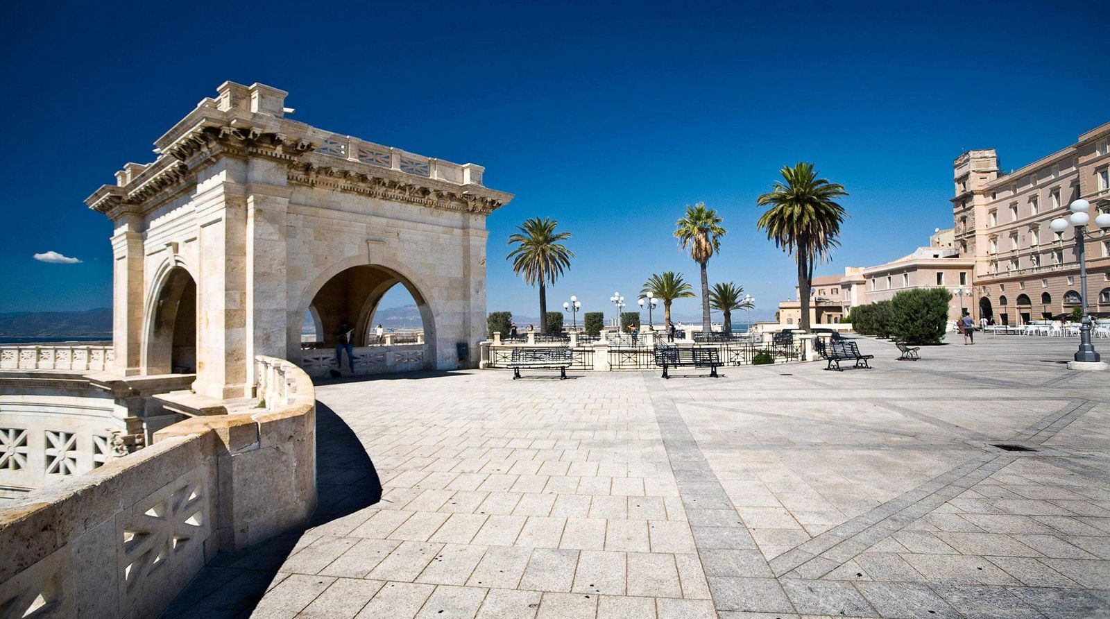 Sardinien Italien Bastione Saint Remy