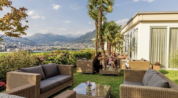 Hotel Suitenhotel Parco Paradiso, Schweiz, Tessin, Lugano, Bild 1