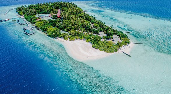 Hotel Embudu Village, Malediven, Süd Male Atoll, Bild 1