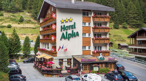 Hotel Alpha, Schweiz, Wallis, Saas-Grund, Bild 1